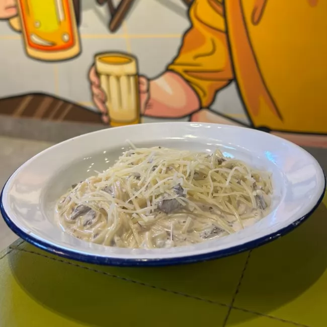 Spaghetti Kids ao Molho Branco