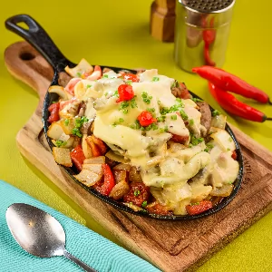 Isca de Carne de Sol na Chapa