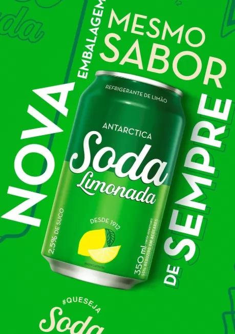 Soda Limonada Lata